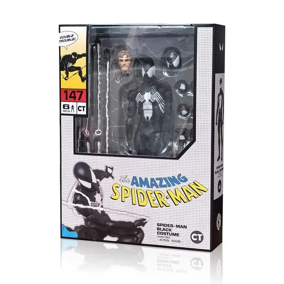 CT 1/12 MAFEX Spider-Man Venom Action Figure 5