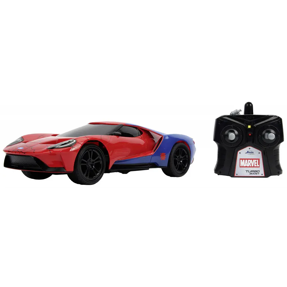 Jada RC Marvel Spider-Man 2017 Ford GT távirányítós autó - Piros 1