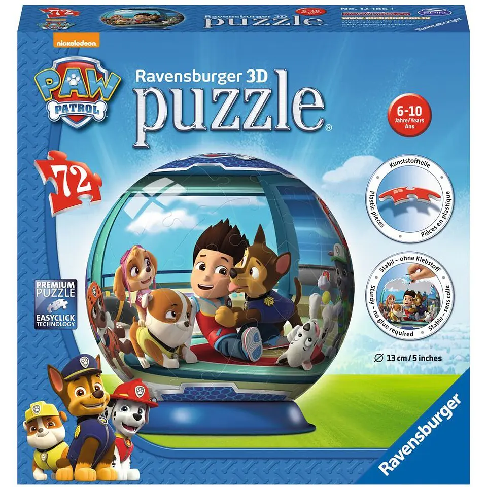 Ravensburger 121861 - Ball Paw Patrol 1