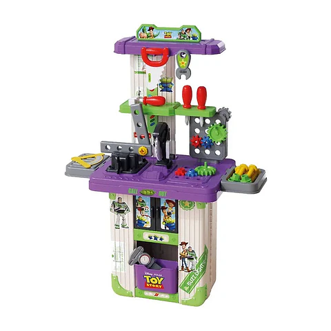 Set de Juego 2 en 1 de Toy Story de Disney: Maleta de Viaje y Caja de Herramientas