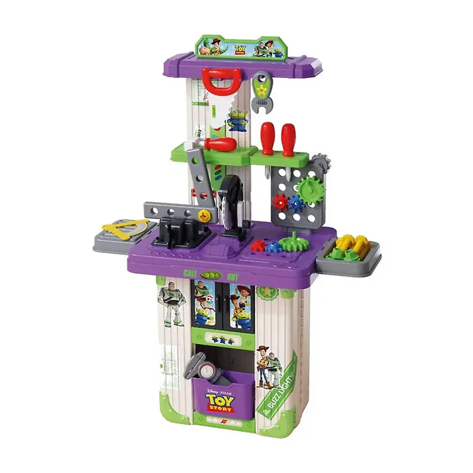 Set de Juego 2 en 1 de Toy Story de Disney: Maleta de Viaje y Caja de Herramientas 1