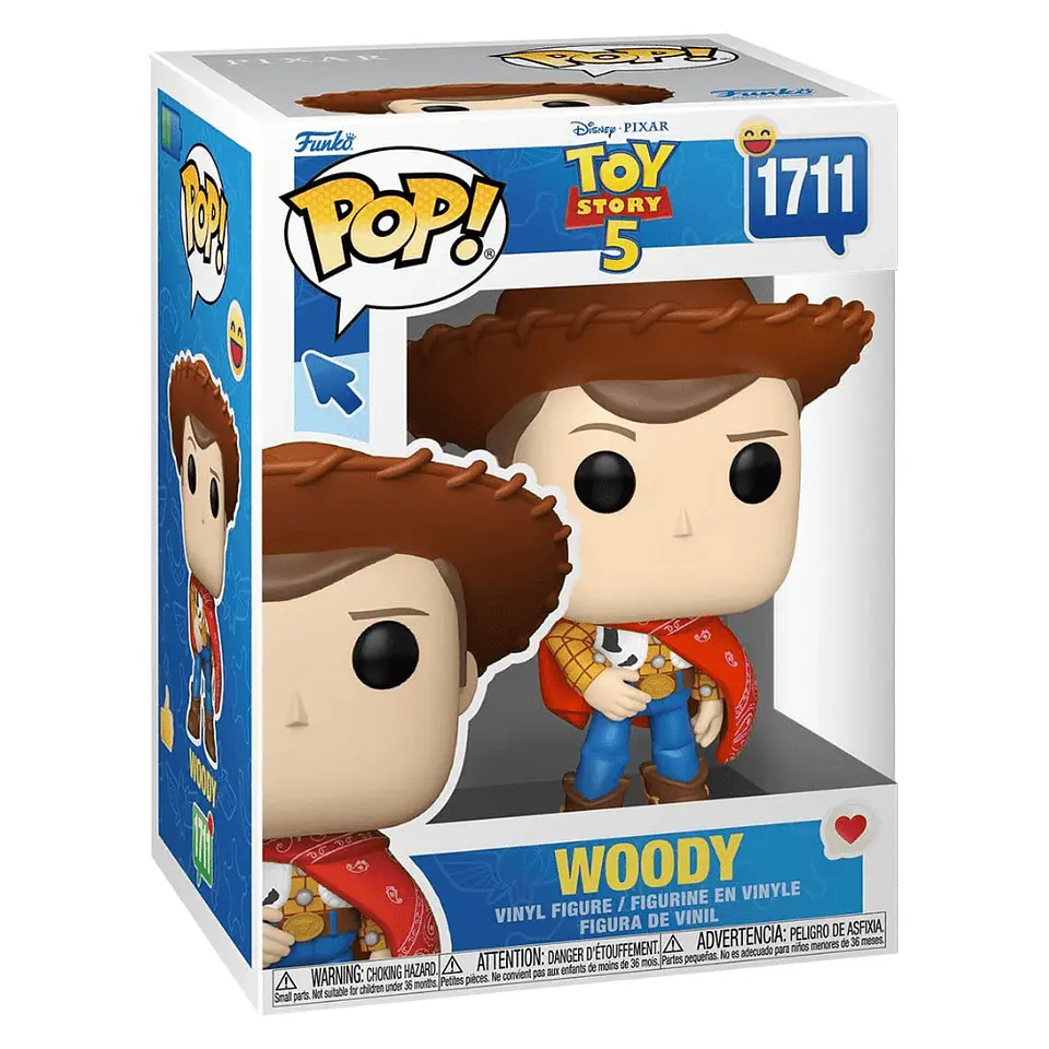 Figura Coleccionable Funko POP! de Woody (9 cm) - Toy Story 5 1