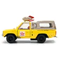 Camioneta de Pizza Planet Amarilla (Efecto Desgastado) con Techo Beige - Película 