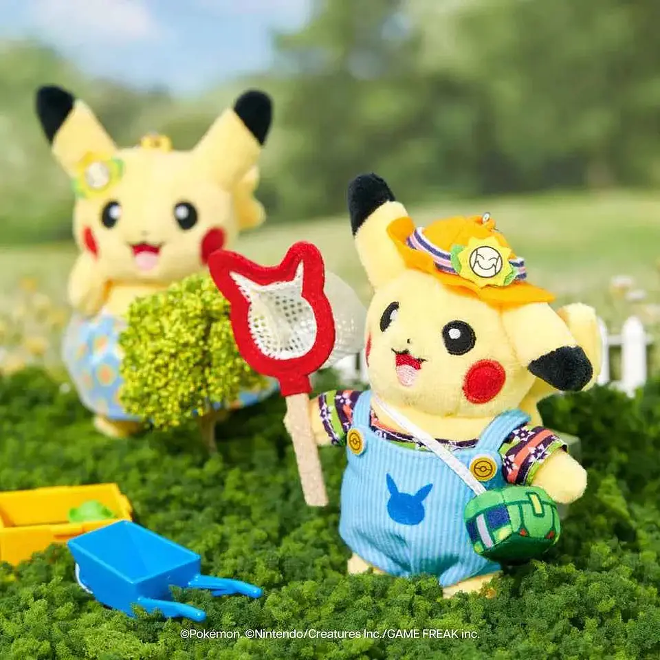 [Pokemon Collab] Pokémon Doll Keyring (4 types) 2