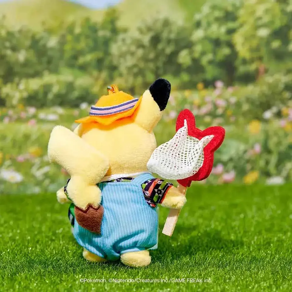 [Pokemon Collab] Pokémon Doll Keyring (4 types) 4