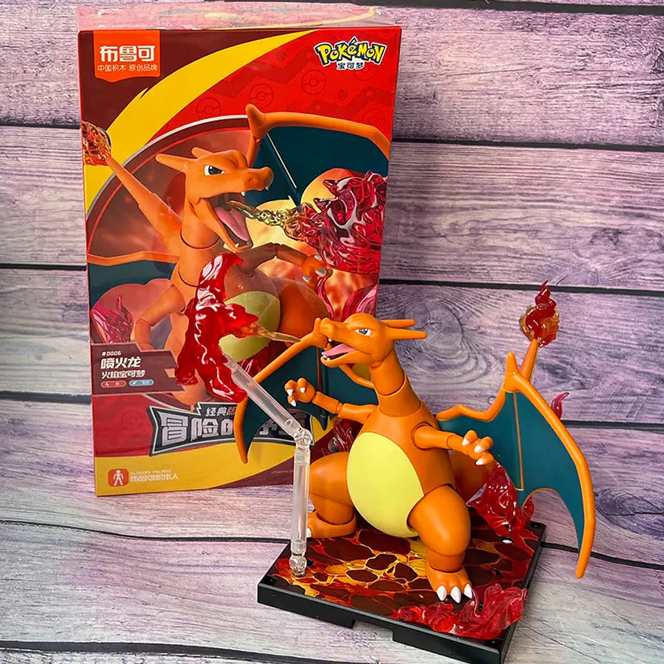 Pokemon Action Figures Charizard Greninja 2