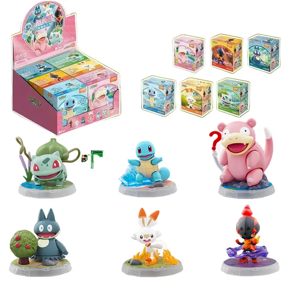 Pokemon Action Figures Charizard Greninja 4