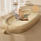 Ivory Cat Scratching Board and Bed Combo - Miniatura 2