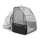 Expandable Cat Backpack Carrier with 3-Sided Mesh - Miniatura 1