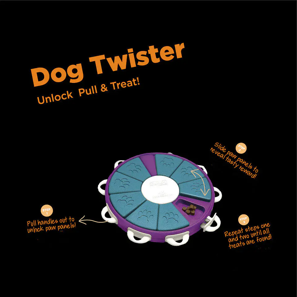 Stormy Pup Food Puzzle Toy 5