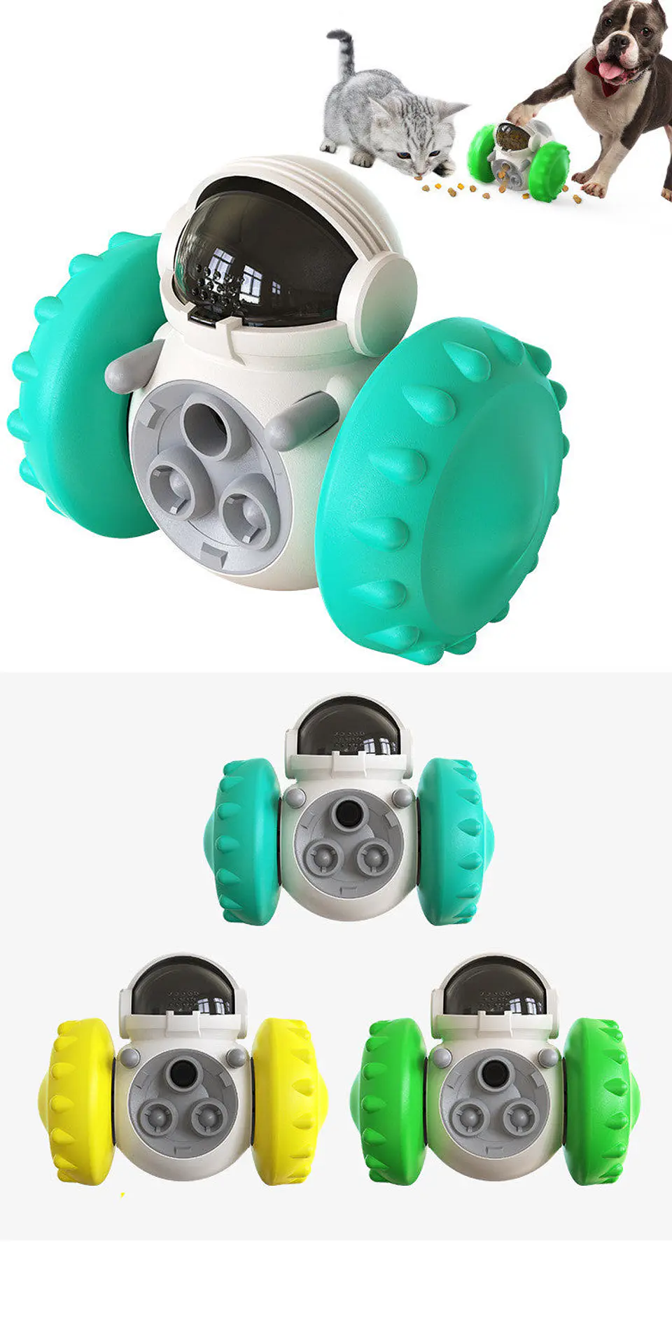 New Tumbler Balance Car Pet Toy 3