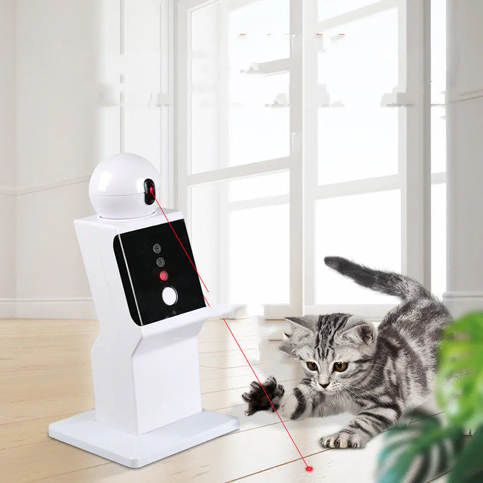 Robotic Cat Playmate with Interactive Smart Toys 2