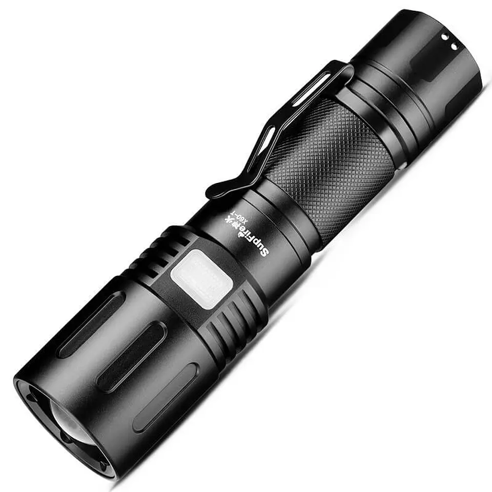 Superfire X60-T MINI Zoomable Tactical Flashlight 4