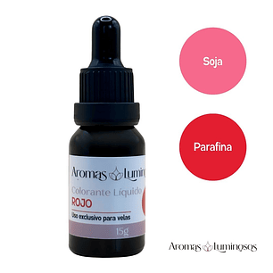 Colorante Líquido Rojo 15g