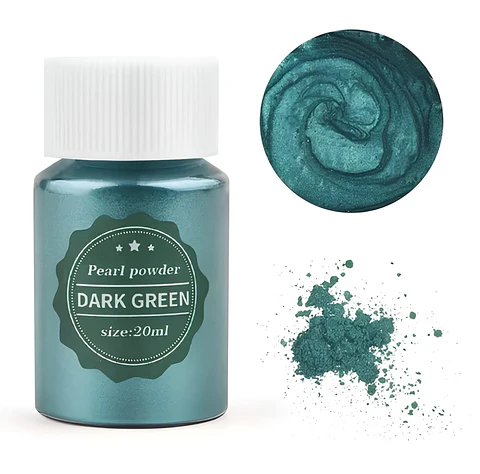 Polvo de Mica Dark Green
