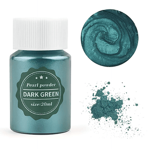 Polvo de Mica Dark Green