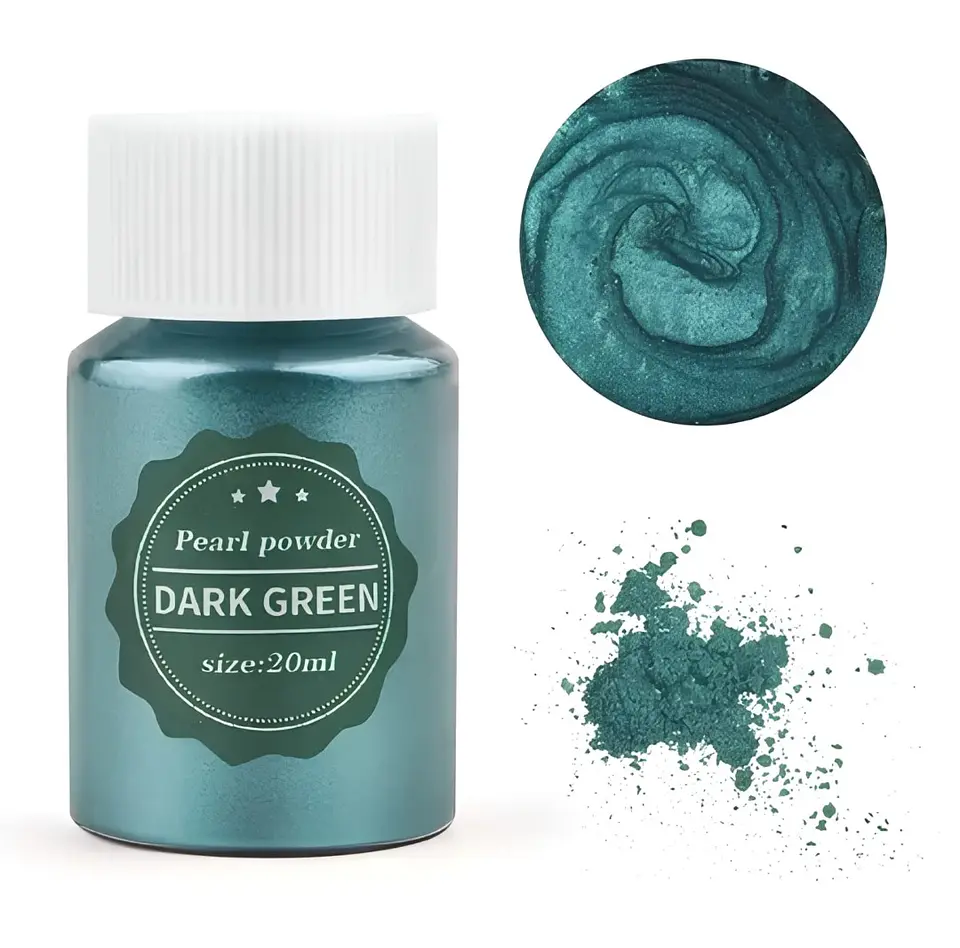 Polvo de Mica Dark Green 1