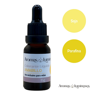 Colorante Líquido Amarillo 15g
