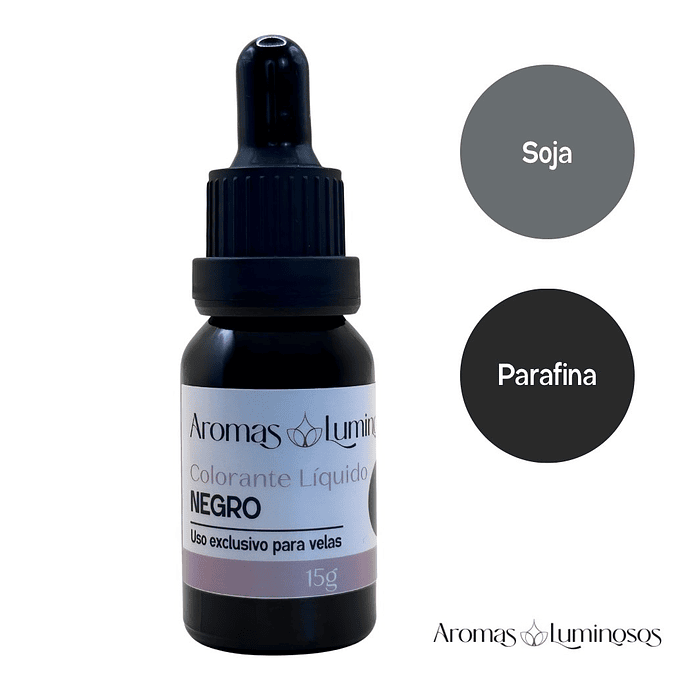 Colorante Líquido Negro 15g 1