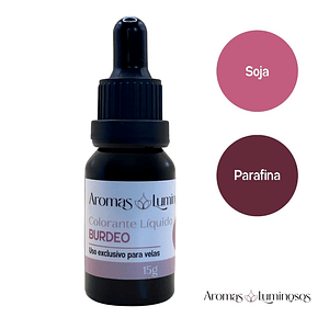 Colorante Líquido Burdeo 15g