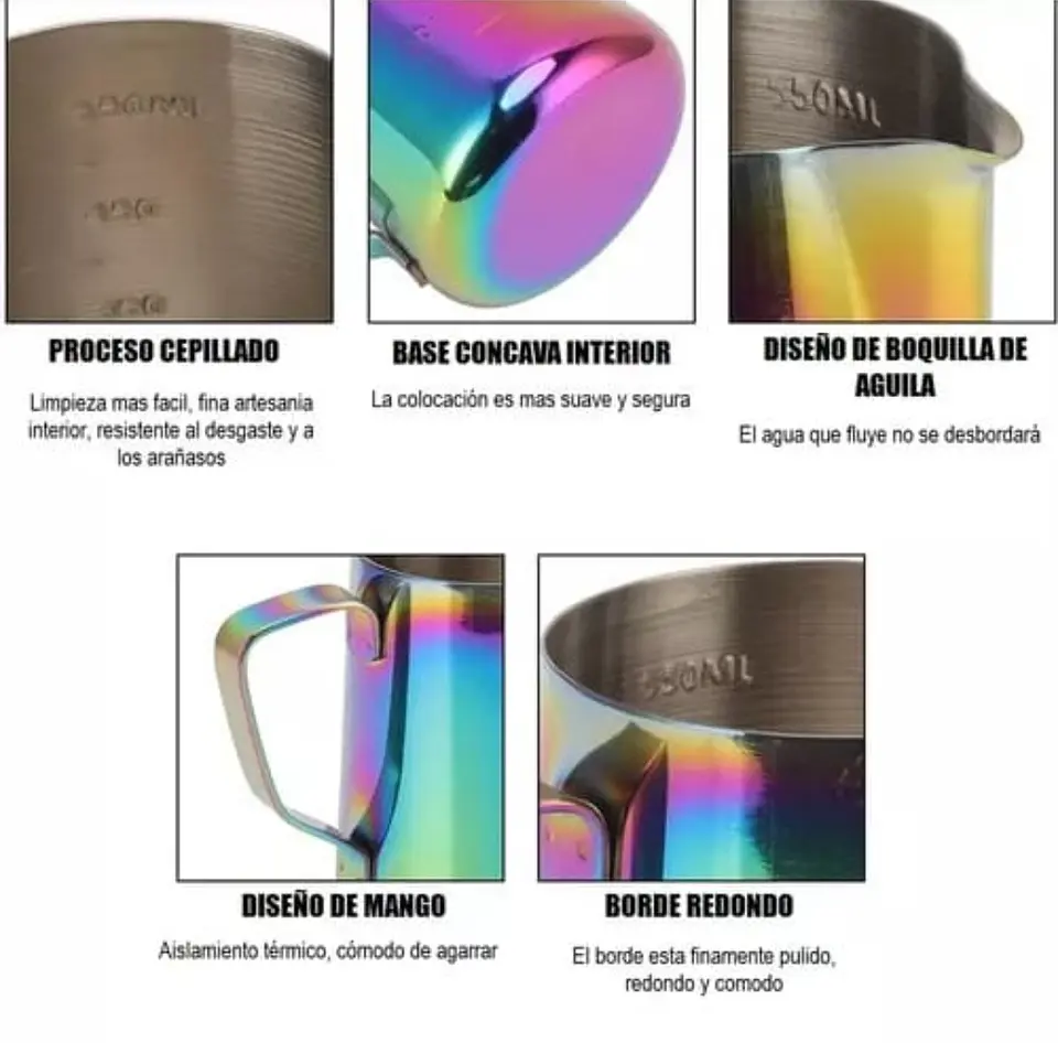 Jarra de Acero 550 ml 6
