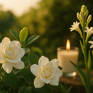 Flor de Gardenia y Nardo