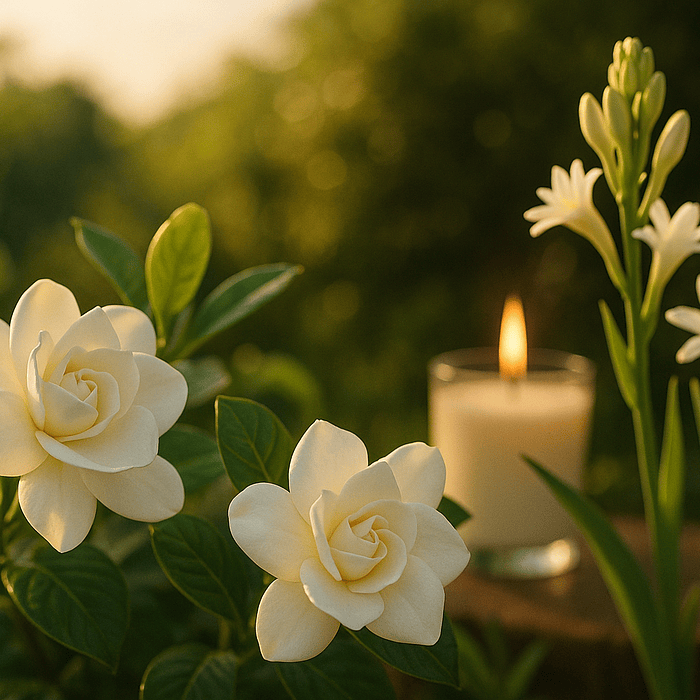 Flor de Gardenia y Nardo 1