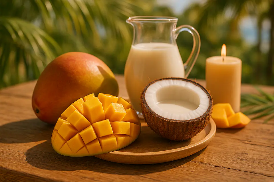 Mango y Leche de Coco 1