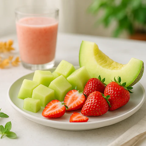 Melón Tuna y Frutilla