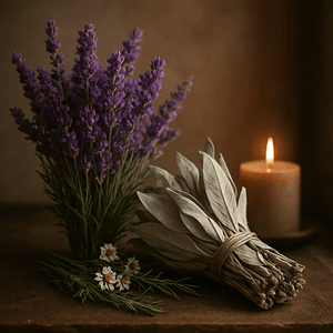 Lavanda y Salvia Blanca