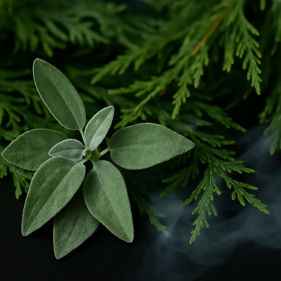 Salvia y Ciprés 1
