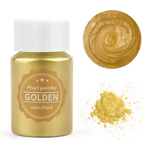 Polvo de Mica Dorado