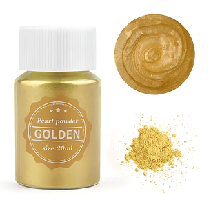 Polvo de Mica Dorado