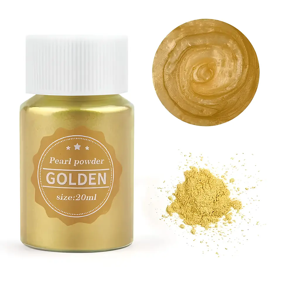 Polvo de Mica Dorado 1