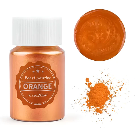 Polvo de Mica Orange