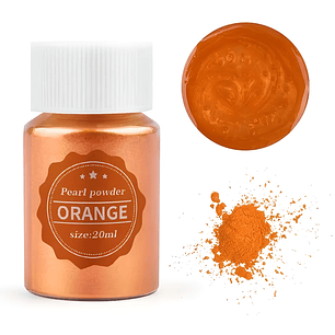 Polvo de Mica Orange