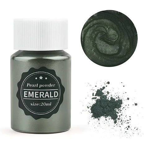 Polvo de Mica Emerald
