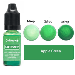 Colorante Líquido Apple Green 10ml