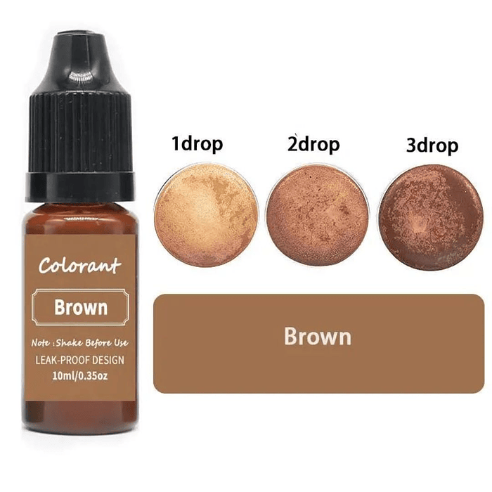 Colorante Líquido Brown 10ml 1