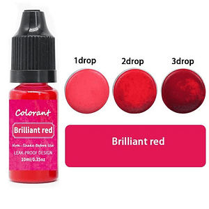 Colorante Líquido Brilliant Red 10ml
