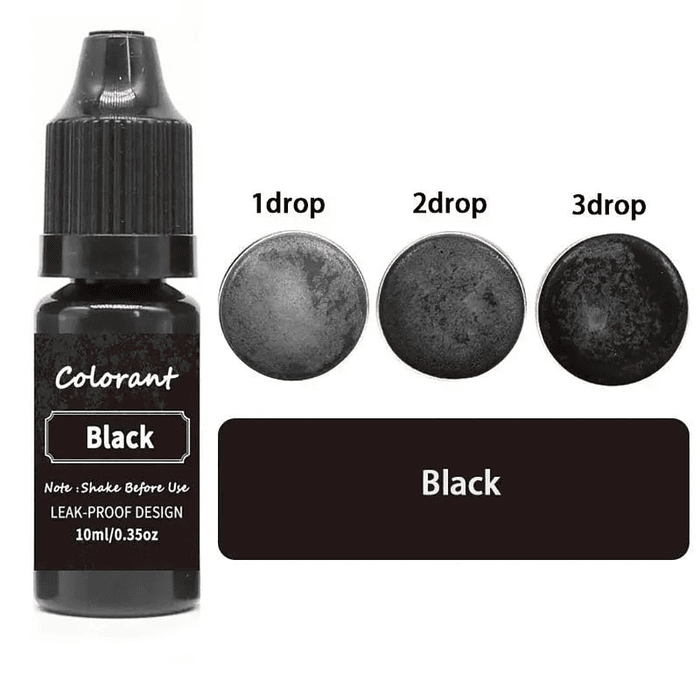 Colorante Líquido Black 10ml 1