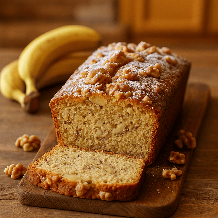 Bizcocho con Plátano 1