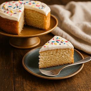 Pastelito de Vainilla