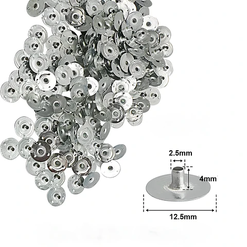 Ojalillo Metálico para Pabilo – 2,5 mm x 12,5 mm