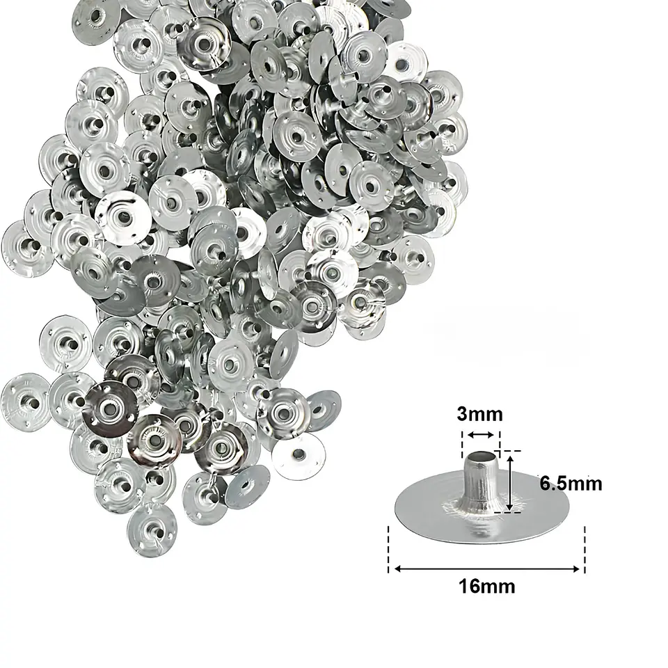 Ojalillo Metálico para Pabilo – 3 mm x 16 mm 2
