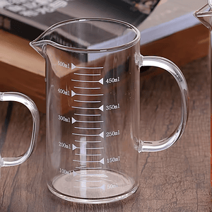 Jarra de Vidrio de Borosilicato 500 ml