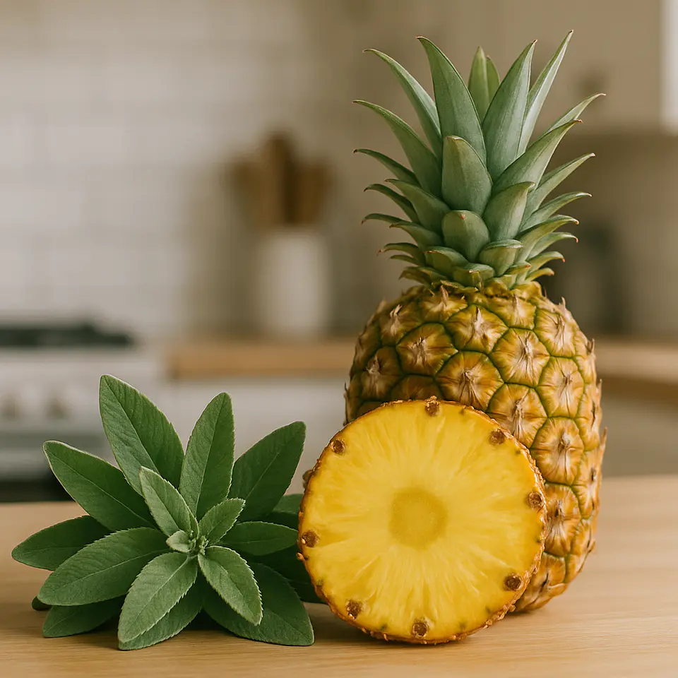 Piña y Salvia 1