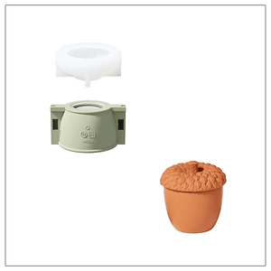 Molde Recipiente Bellota Encantada