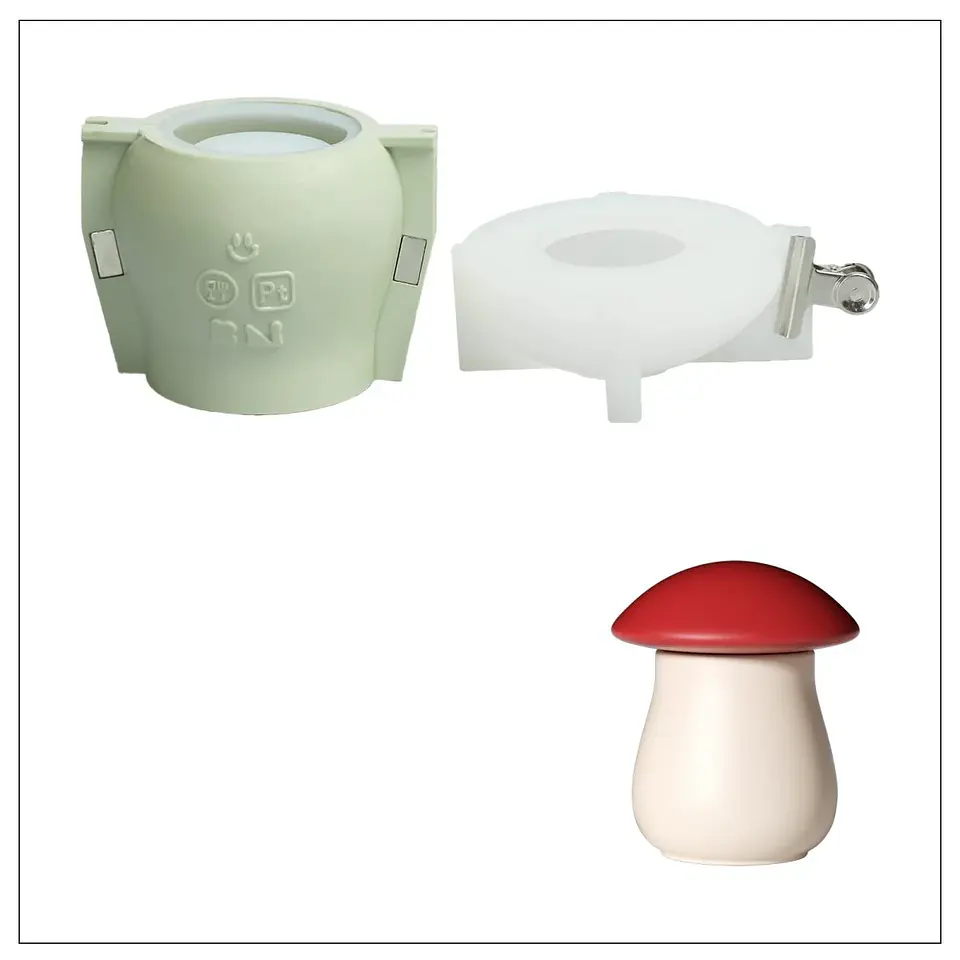 Molde Recipiente Hongo del Bosque 3