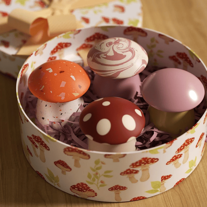 Molde Recipiente Hongo del Bosque 5